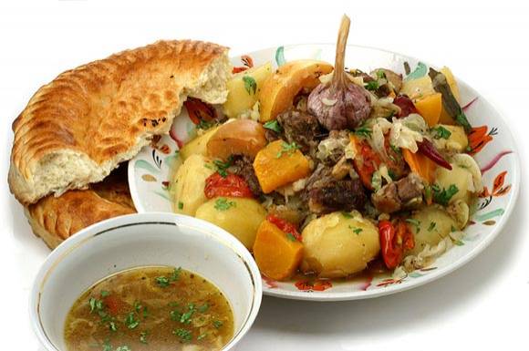 «Басма» – мясо по-узбекски