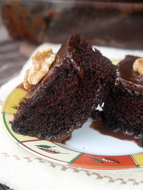 Диетический шоколадный пирог