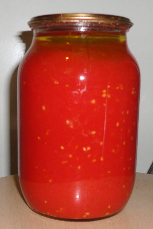 Домашний томатный сок консервированный