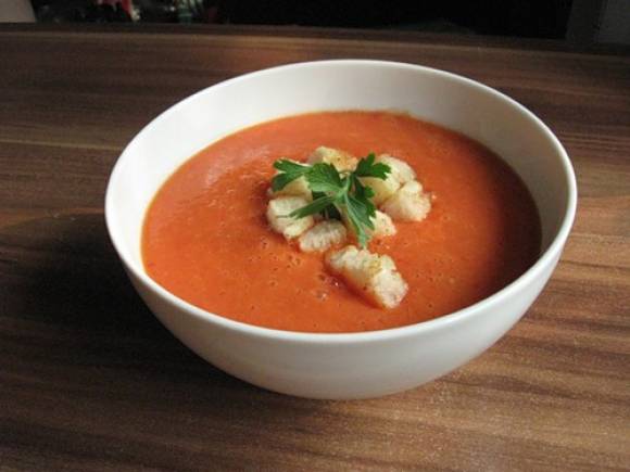 Гаспачо – постный холодный томатный суп