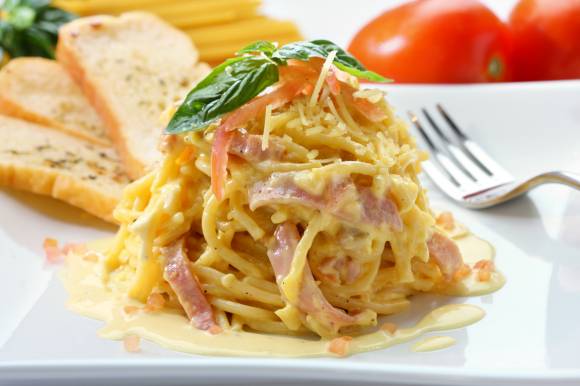 «Карбонара» - рецепт итальянских спагетти