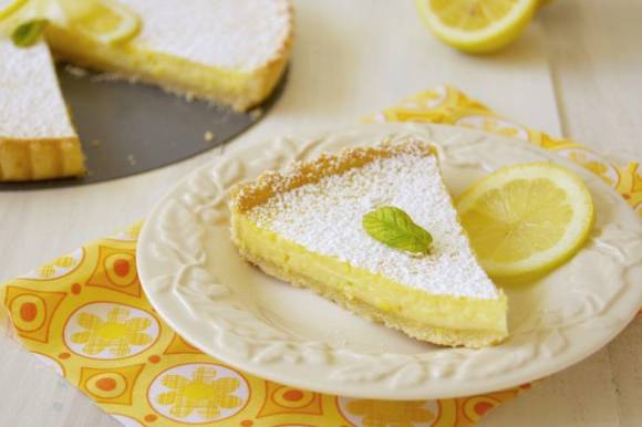 Лимонный пирог (тарт)