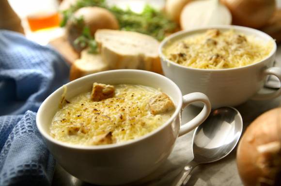Луковый суп – рецепт из Лиона