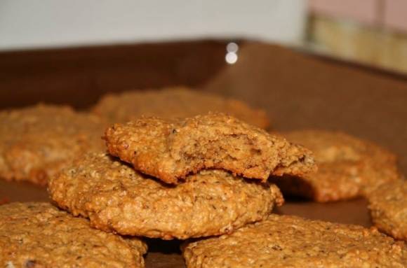 Овсяное печенье - рецепт с арахисом