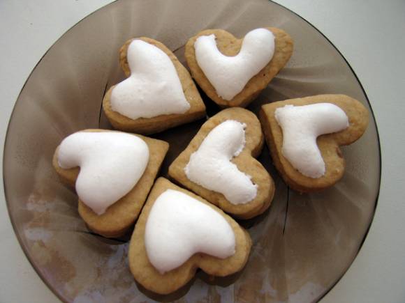 Печенье ко дню Валентина «признание в любви»
