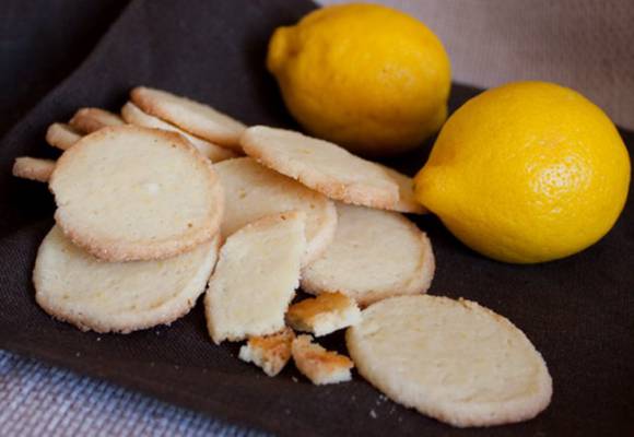 Печенье постное лимонное