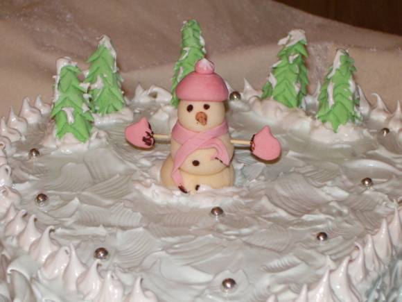 Праздничный торт «Новогодняя сказка»