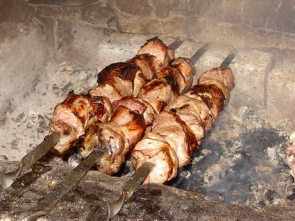 Шашлык из свинины по-тюркски