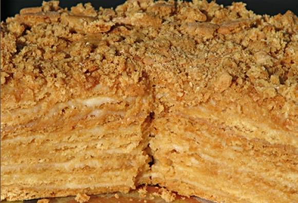 Торт «Медовый»: рецепт со сметанным кремом
