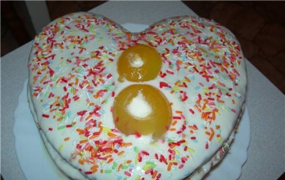 Торт «Сердце» ко Дню Святого Валентина