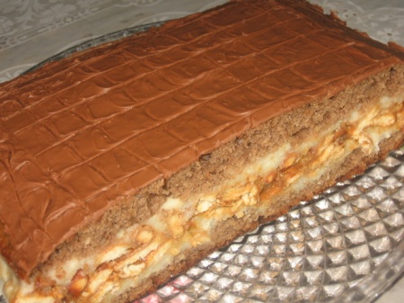 Торт Сникерс. Рецепт вкусного десерта