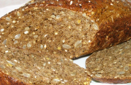 Хлеб из цельнозерновой муки. Рецепт приготовления