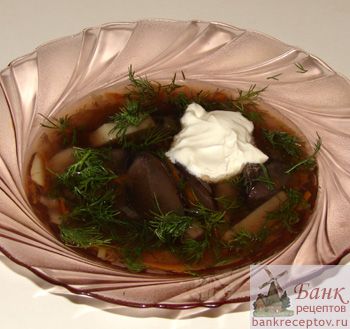  грибной суп рецепт из подберезовиков