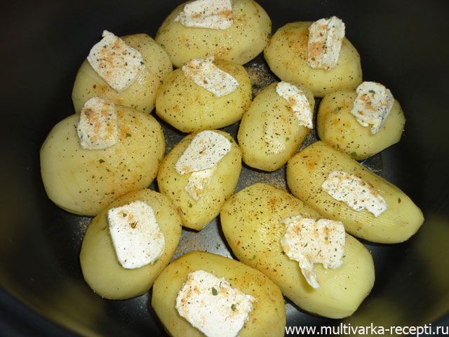  картофель запеченный в мультиварке редмонд