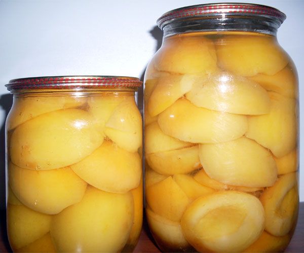  консервированные абрикосы в сиропе рецепт
