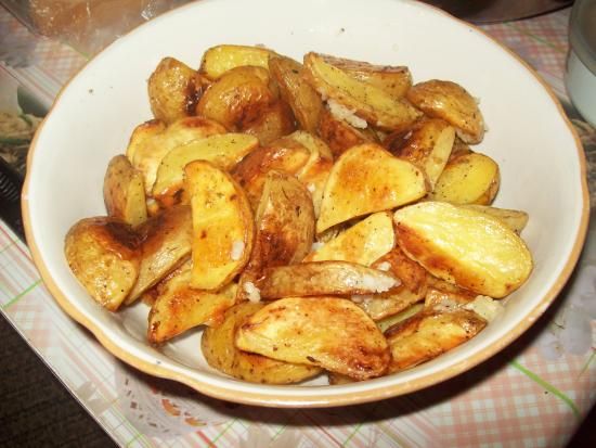  печеный картофель в мундире в духовке