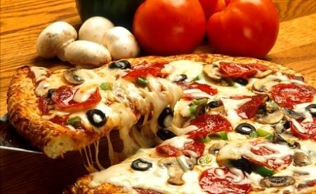  пицца из слоеного дрожжевого теста фото