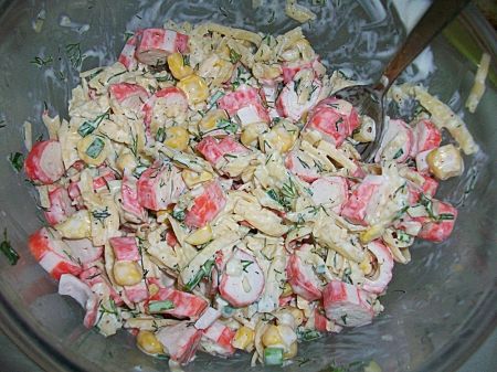 Простенькие салаты рецепты