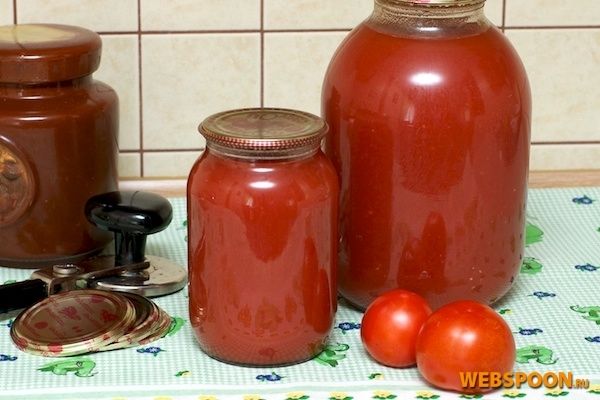  рецепт приготовления томатного сока на зиму