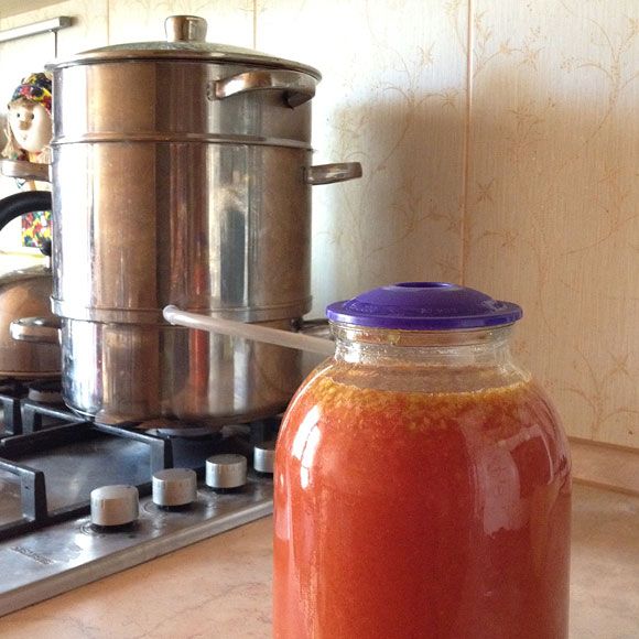  рецепт томатного сока через соковарку