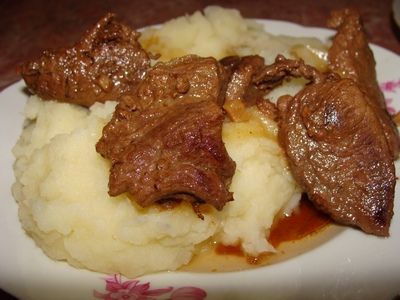 Рецепт тушеного мяса с подливкой
