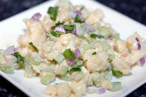 Салат из цветной капусты рецепты с фото простые и вкусные