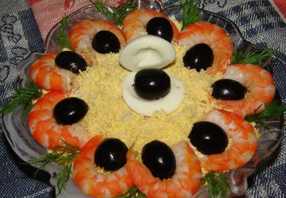 Салатик для праздника «Жемчужинка»