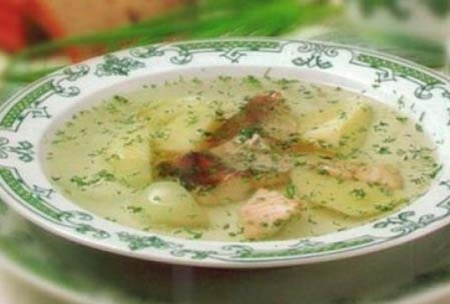 Суп из сайры. Рецепт вкусного первого блюда