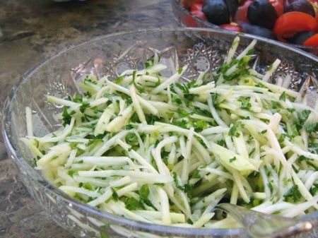Салат из кольраби. Рецепт приготовления