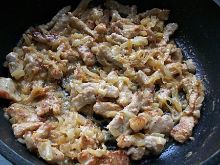 Рецепт Бефстроганов из свинины. Классическое блюдо