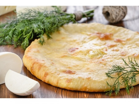 Пирог с сыром осетинский. Вариант приготовления