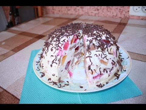 Торт Битое стекло видео рецепт приготовления Торт Бите скло просто і смачно Торт без выпечки